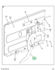 1686705C91 REGULATR,REGULATOR DOOR GLASS