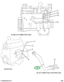 1686712C91 PIPE ASSY OIL FILLER