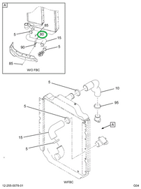 1686796C1 CLAMP PIPE CUSHIONED SGL 3 1/4