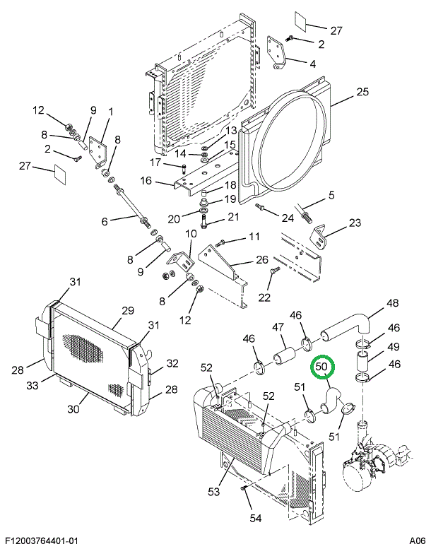 1687569C1 HOSE TURBO CHARGER