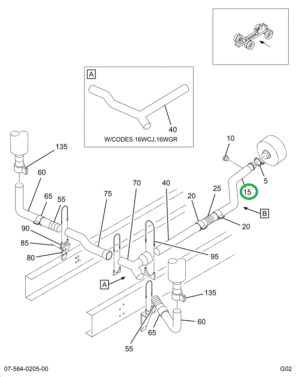1687610C2 PIPE EXHAUST TURBO/FLEX