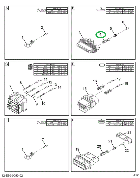 1687847C1 TERMINAL CABLE