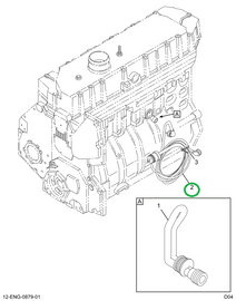 1688041C91 CABLE ASM ENG BLK HTR 76