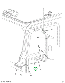 1688247C91 CABLE ASM ANTENNA CB (DUAL)