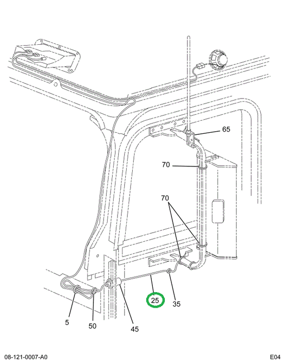 1688248C91 CABLE ASM ANTN CB SINGLE 12