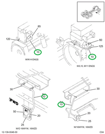 1688265C91 CABLE ASM ENG BLK HTR 76