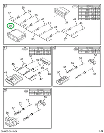 1689427C1 CONNECTR,CONNECTOR CABLE 12 WA