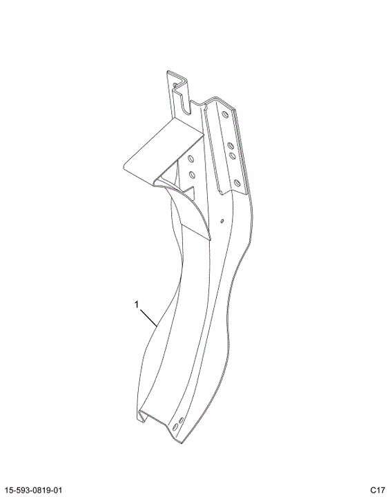 1689721C2 BRACKET FUEL TANK MTG OR SUPT
