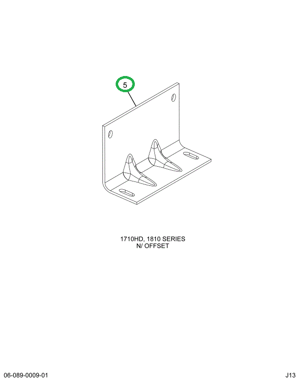 1689959C1 Bracket, Center Bearing Housin