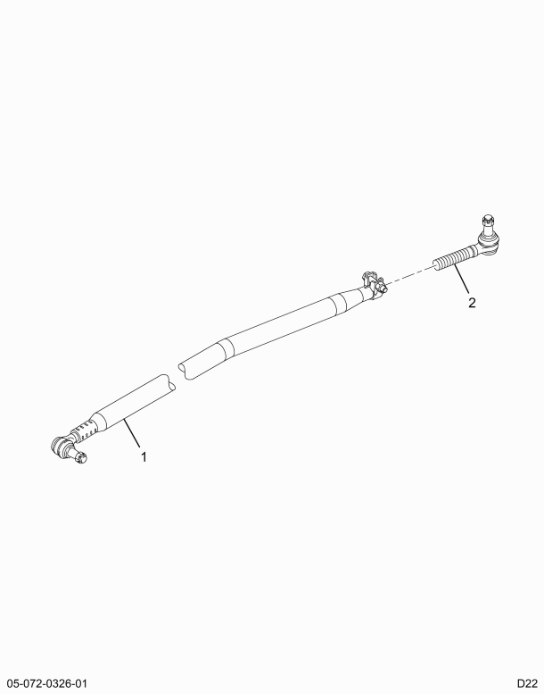 1690039C91 LINK STEERING DRAG