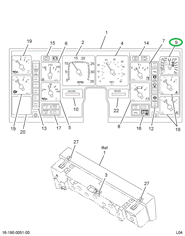 1690257C1 GAUGE AIR PRESSURE AUX