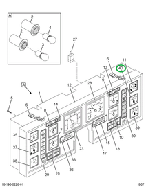 1690266C1 GAUGE FR AXLE OIL TEMP RCVR EN