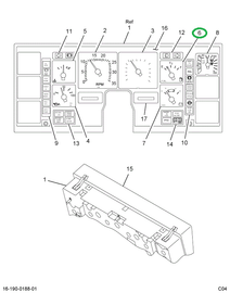 1690273C1 GAUGE FUEL RECEIVER