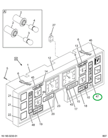 1690278C1 Lens, Metric Instrument Cluste