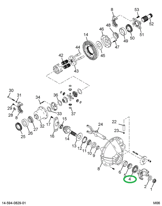 1691141C2 SEAL-PIN GEAR BRG CAGE