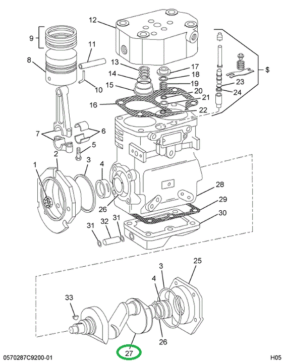1691162C1 SEAL FRONT OIL