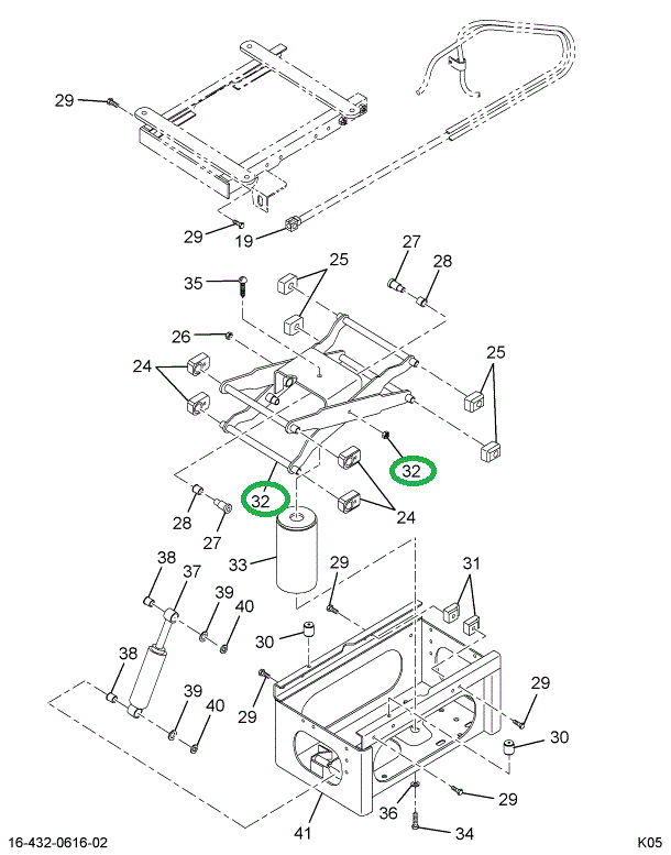 1691513C1 LEVER COMPLETE ASSY FOR 915