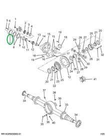 1691658C91 Carrier, Differential