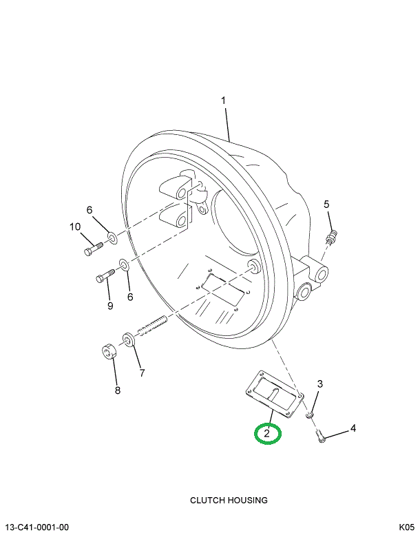 1692817C1 COVER TRANS BELL HSG