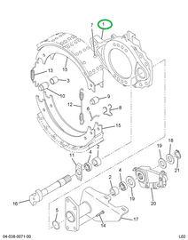 1692874C91 SPIDER W/BUSH & SEAL