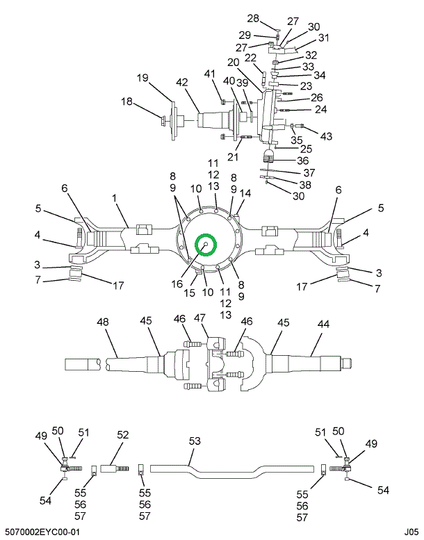 1693233C1 Plug, Filler, Axle Housing
