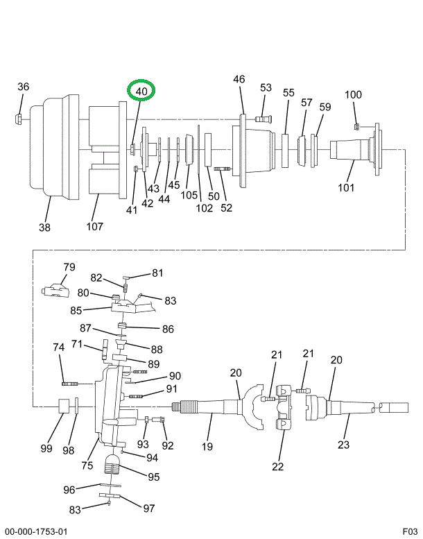 1693246C1 NUT WHL BRG ADJ OUTER