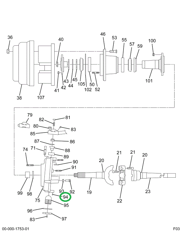 1693271C1 PIN RETAINING LWR K/P L/WASHER