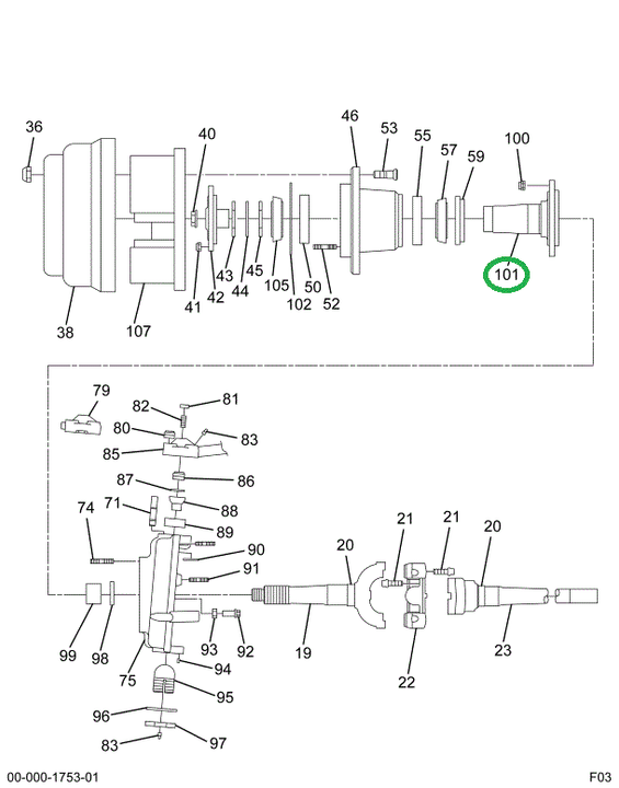 1693276C1 SPINDLE STEER KNUCKLE LT & RT