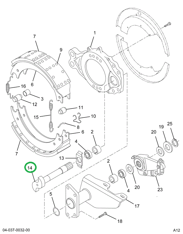 1693410C1 CAMSHAFT BRAKE