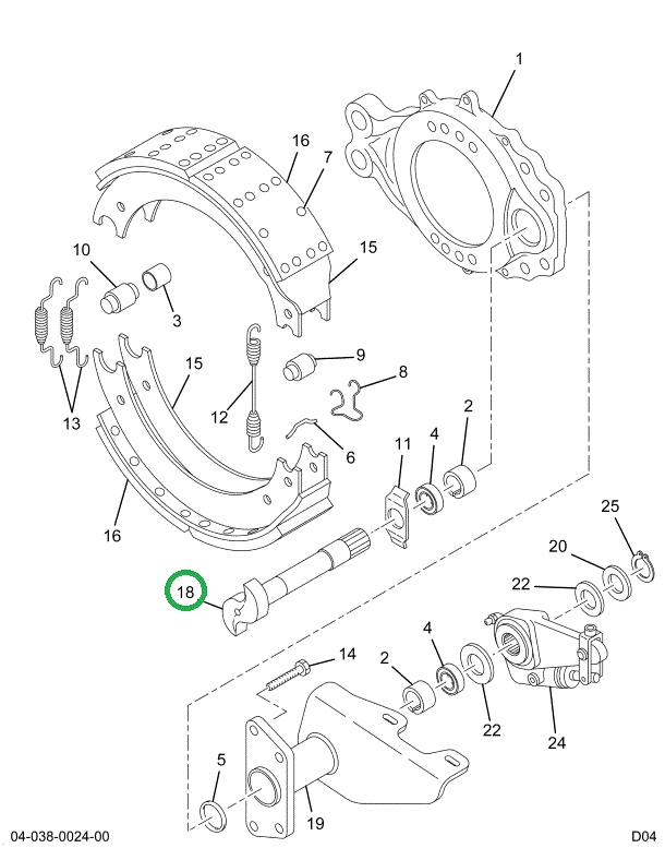 1693473C1 CAMSHAFT BRAKE