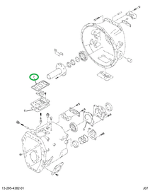 1693474C1 GASKET-CONT LEVER UPR HSG