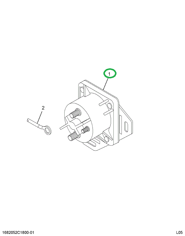 1693479C91 SWITCH MAGNETIC 12V