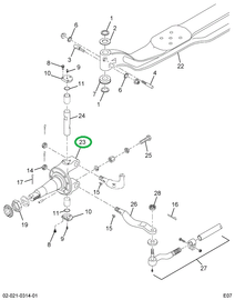 1693671C91 KNUCKLE STRG RIGHT ABS 02ADB