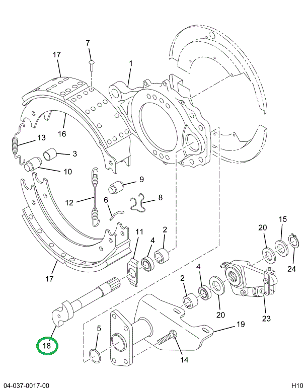 1693962C1 CAMSHAFT BRAKE