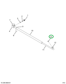 1693969C1 RING O A/C HNBR (W/134A) #8