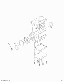 1694005C92 COMPRESR,COMPRESSOR ASM AIR 55