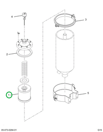 1694425C1 FILTER,ELEMENT RESERVOIR FILTE