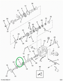 1694540C91 Set, Bearing Spacer Differenti