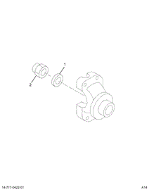 1694547C91 AXLE,KIT BOLTS & NUTS RT46160