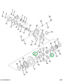 1694552C1 WASHER THRUST SIDE GR RS15120