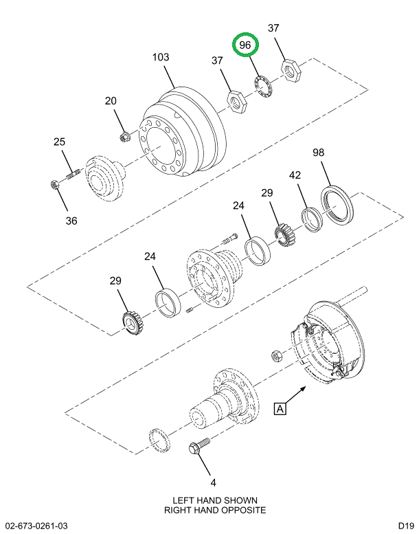 1695027C1 WASHER,FRT WHEEL BRG ADJ NUT