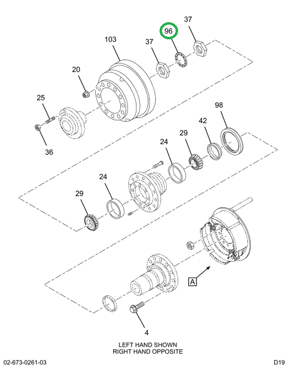 1695027C1 WASHER,FRT WHEEL BRG ADJ NUT