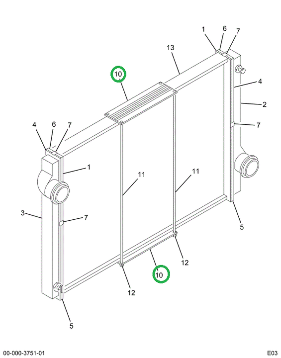 1695829C1 BRACKET,RAD REINF ROD