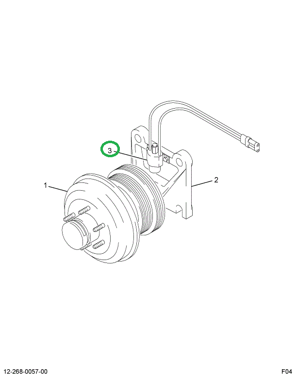 1696089C1 VALVE,SOLENOID FAN DRIVE