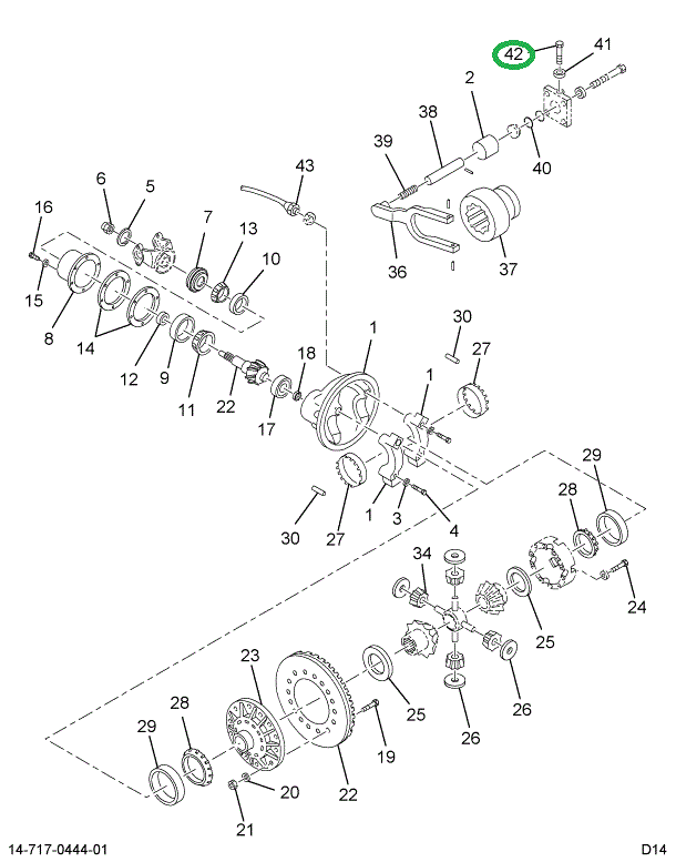 1696236C1 BOLT,HEX SHIFT CYL