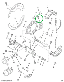 1696269C91 Spider, Brake, Front