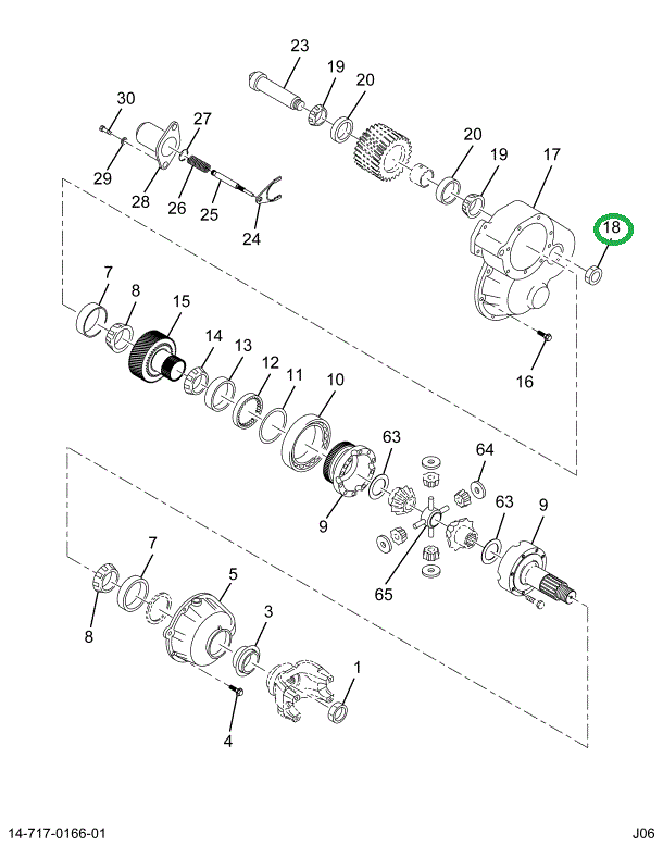 1696472C1 NUT-COMP FLANGE MTG