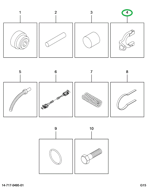 1696594C1 FORK,SHIFT DIFF LOCK