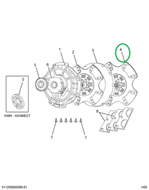 1696615C91 Disc, Clutch Ceramic Front