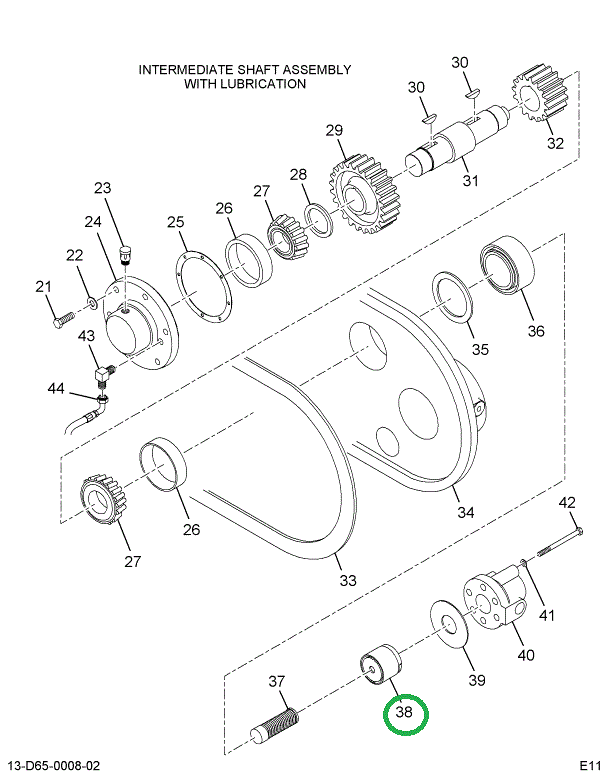 1696621C1 PUMP OIL T-CASE